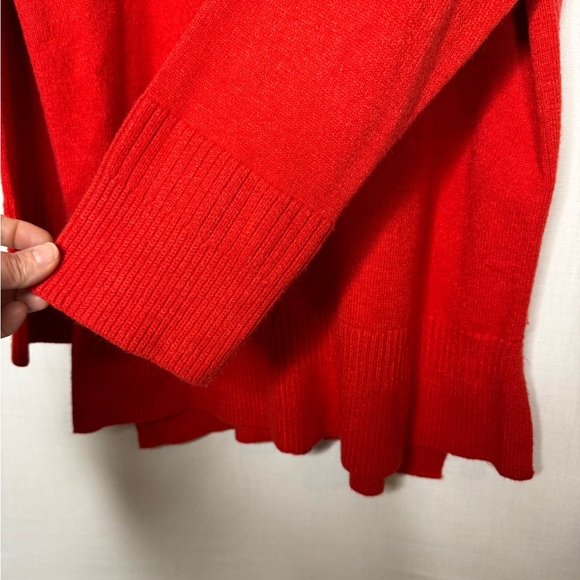 Anthropologie Moth Women's Roll Neck Tunic Sweater Sz M Cozy Lounge Relaxed - Picture 6 of 11